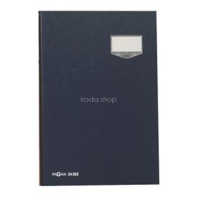 Aláírókönyv, A4, 20 rekeszes, karton, PAGNA, kék