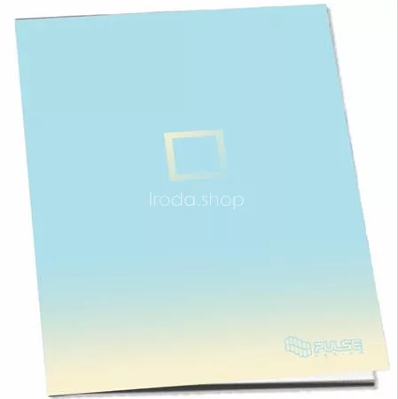 Füzet, tűzött, A4, kockás, 52 lap, PULSE "Pastel Colours"