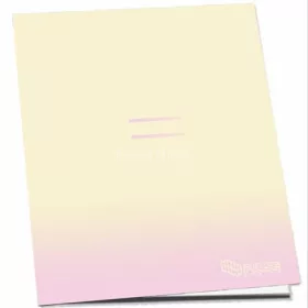   Füzet, tűzött, A5, vonalas, 52 lap, PULSE "Pastel Colourss"
