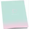 Füzet, tűzött, A5, kockás, 52 lap, PULSE "Pastel Colours"