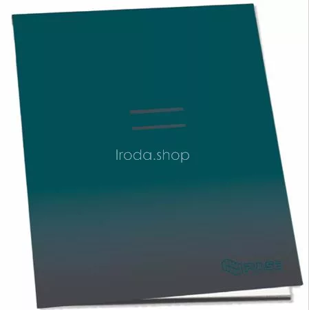 Füzet, tűzött, A5, vonalas, 52 lap, PULSE "Dark Colours"