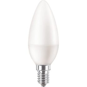   LED izzó, E14, gyertya, B38, 7W, 806lm, 4000K, PHILIPS "CorePro"
