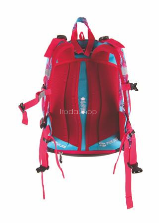 Hátizsák, anatómiai, PULSE "Anatomic Kitty Love", világoskék-rózsaszín