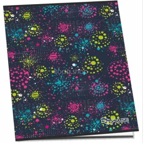   Füzet, tűzött, A4, kockás, 52 lap, PULSE "Girls"