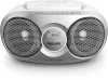 Rádió, CD-lejátszóval, PHILIPS "AZ215", ezüst