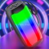 Bluetooth hordozható hangszóró, 5W, v5.0, TWS, TF kártyaolvasó, USB aljzat, Kihangosított hívás támogatás, RGB világítás, Kakusiga KSC-822 Bosi, fekete