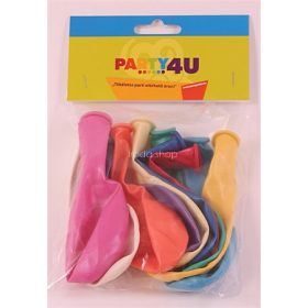 Léggömb, 26 cm, gyöngyházfényű, vegyes szín