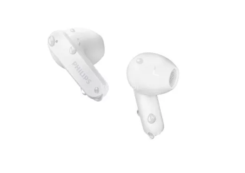 Fülhallgató, TWS vezeték nélküli, Bluetooth 5.3, PHILIPS "TAT2139", fehér