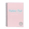 Spirálfüzet, A5, vonalas, 100 lap, PUKKA PAD "Pastel Jotta Pad", vegyes szín