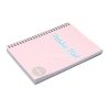 Spirálfüzet, A5, vonalas, 100 lap, PUKKA PAD "Pastel Jotta Pad", vegyes szín