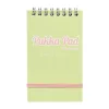 Jegyzetfüzet, spirálozott, A7, vonalas, 50 lap, PUKKA PAD "Pastel", vegyes színek