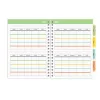 Spirálfüzet, B5, PUKKA PAD "Study book", szürke