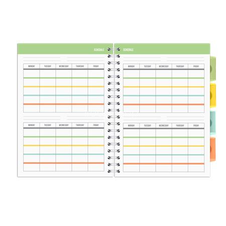 Spirálfüzet, B5, PUKKA PAD "Study book", szürke