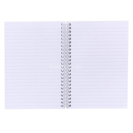 Spirálfüzet, A5, vonalas, 100 lap, PUKKA PAD "Haze Jotta", vegyes szín