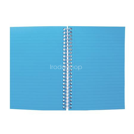 Spirálfüzet, A5, vonalas, 100 lap, PUKKA PAD "Irlen Jotta Turquise"