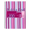 Spirálfüzet, A4+, vonalas, 100 lap, PUKKA PAD "Stripe Jotta"