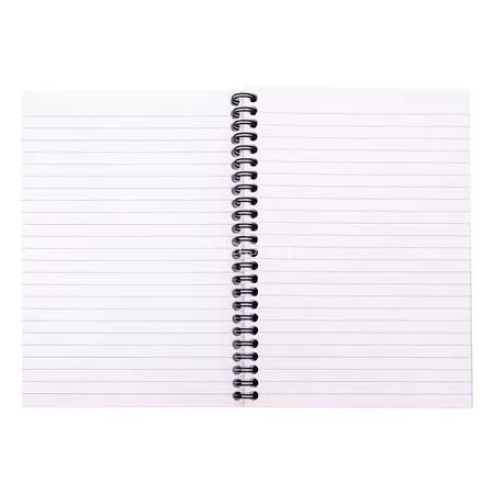 Spirálfüzet, A5, vonalas, 100 lap, PUKKA PAD "Stripe Jotta"