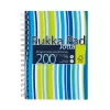 Spirálfüzet, A6, vonalas, 100 lap, PUKKA PAD "Stripe Jotta"