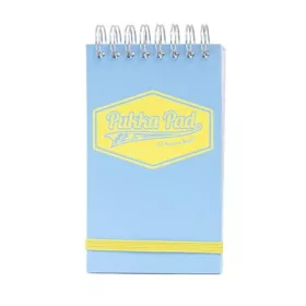   Jegyzetfüzet, spirálozott, A7, vonalas, 50 lap, PUKKA PAD "Pastel", vegyes színek