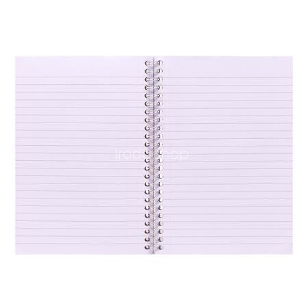 Spirálfüzet, A5, vonalas, 80 lap, PUKKA PAD "Unipad Essentials Jotta", vegyes