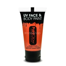   Arc- testfesték, UV fényben fluoreszkáló, 50 ml, neon narancs