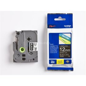   Feliratozógép szalag, 12 mm x 8 m, BROTHER, "TZe-335" fekete-fehér