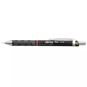 Nyomósirón, 0,35 mm, ROTRING "Tikky T", fekete