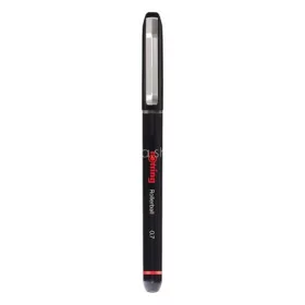   Rollertoll, 0,7 mm, kupakos, ROTRING "Rollerball", fekete