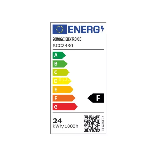 Home RCC2430 LED-es fali/mennyezeti lámpa, 2500 lumen, 24 W, 3 választható színhőmérséklet, beltéri kivitel, fehér