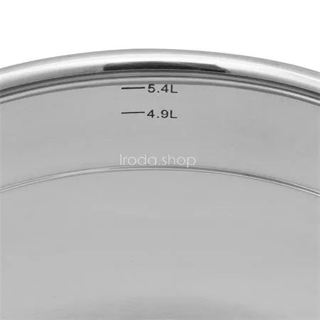Főzőedény / lábas, fedővel, 24 cm, 6,2 liter, RESTO "Rigel 92105"
