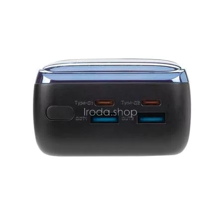 Power bank, laptopokhoz, 30.000mAh, 65W, RIVACASE "VA1080"