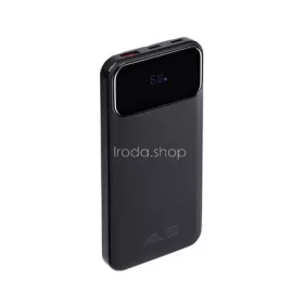  Power bank, beépített kábellel, 10.000mAh, RIVACASE "VA2211", fekete
