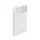 Power bank, beépített kábellel, 10.000mAh, RIVACASE "VA2211", fehér