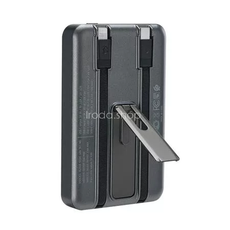 Power bank, mágneses (vezeték nélküli), 10.000mAh, RIVACASE "VA2608"