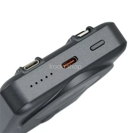 Power bank, mágneses (vezeték nélküli), 10.000mAh, RIVACASE "VA2608"