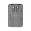 Power bank, beépített kábellel, 20.000mAh, RIVACASE "VA2612"