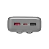 Power bank, beépített kábellel, 20.000mAh, RIVACASE "VA2612"