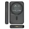 Töltőállomás, vezeték nélküli, mágneses, 5000mAh, RIVACASE "VA4917"