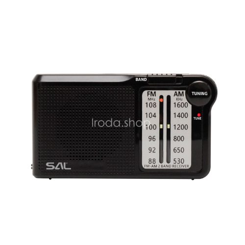 SAL RPC5 zsebrádió, 2-sávos, AM-FM, hangolásjelző LED, fülhallgató csatlakozó
