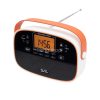 SAL RPR4LCD táskarádió, AM-FM automatikus hangolás, 2x40 programhely, órakijelzés