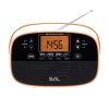 SAL RPR4LCD táskarádió, AM-FM automatikus hangolás, 2x40 programhely, órakijelzés