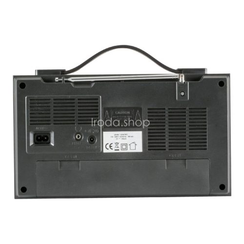 SAL RRT 11B retro kazettás rádió, multimédia lejátszó, kazettás magnó, beépített mikrofon, hangrögzítés, AUX, USB/MicroSD