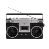 SAL RRT BROOKLYN sztereó kazettás rádiós magnó, Bluetooth, USB, microSD, MP3, felvétel, 4-sávos rádió, multimédia