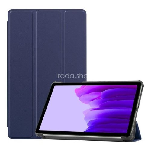 Samsung Galaxy Tab A7 Lite 8.7 SM-T220 / T225, mappa tok, Trifold, sötétkék