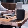 Bluetooth audió adapter kábel, v5.0, 3.5 mm jack csatlakozó, USB csatlakozó, mikrofon, Kihangosított hívás támogatás, spirál kábellel, Baseus BA01, fekete