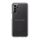 Samsung Galaxy A23 5G SM-A236U, Szilikon tok, átlátszó/fekete, gyári