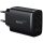 Hálózati töltő adapter, 17W, 3 x USB aljzat, gyorstöltés, Baseus Compact, fekete