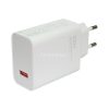 Hálózati töltő adapter, 33W, USB aljzat, USB Type-C kábellel, gyorstöltés, PD, QC, Xiaomi Charging Combo, fehér, gyári