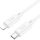 USB Type-C töltő- és adatkábel, Lightning, 100 cm, 2400mA, 20W, gyorstöltés, PD, QC, Hoco X88 Gratified, fehér