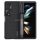 Samsung Galaxy Z Fold4 5G SM-F936B, Műanyag hátlap védőtok, szilikon keret, légpárnás sarok, kitámasztó, Ceruza tartó, Nillkin Super Frosted Shield Fold, fekete